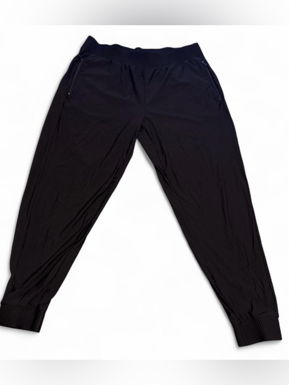 Athletic work Black Jogger Pants size 12/14 lightweight
